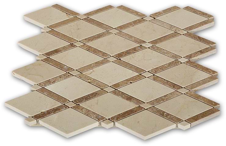 IMPERIAL GINGERSNAPS BLEND MARBLE TILE