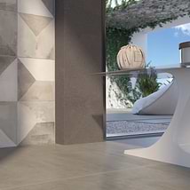 Instinct Natural Beige 32x32 Concrete Look Matte Porcelain Tile
