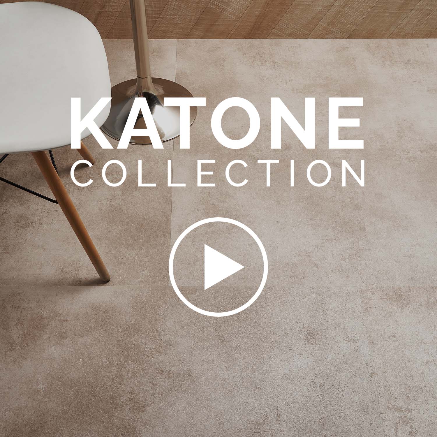 Katone Concreto Obsidian 18x36 Glue Down Luxury Vinyl Tile