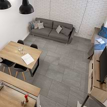 Origins Dark Gray 24x24 Matte Porcelain Tile