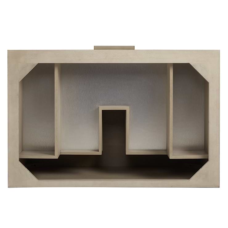 James Martin Vanities Emmeline Pebble Oak 36" Single Vanity with Charcoal Soapstone Quartz Counter