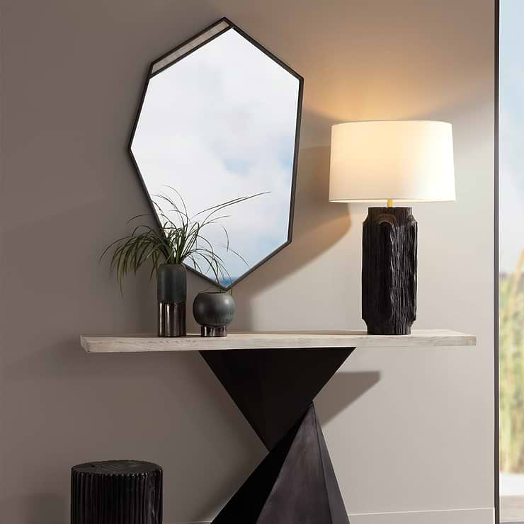 Arteriors Talland 27"x40.5" Bronze Geometric Mirror