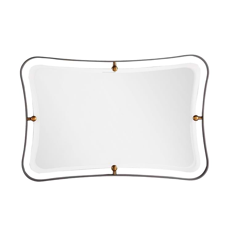 Arteriors Janey 30"x45" Natural Iron Rectangle Mirror