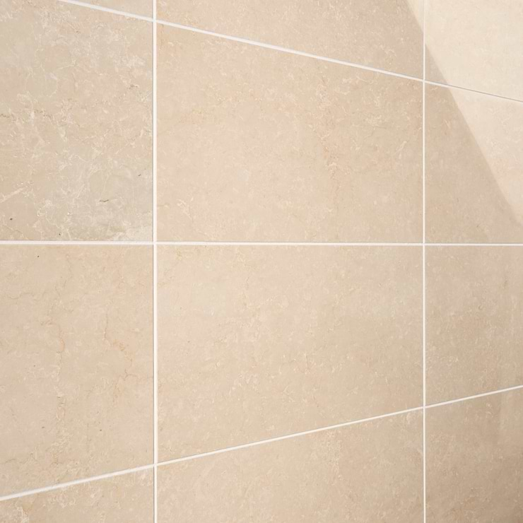 Botticino Extra Light Beige 12x24 Polished Marble Tile