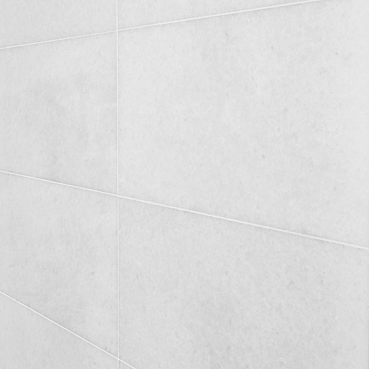Snow White 12x24 Honed Marble Tile