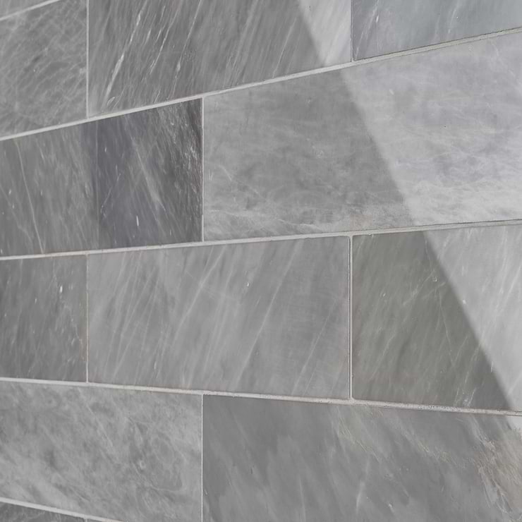 Earth Gray 3x12 Polished Marble Tile