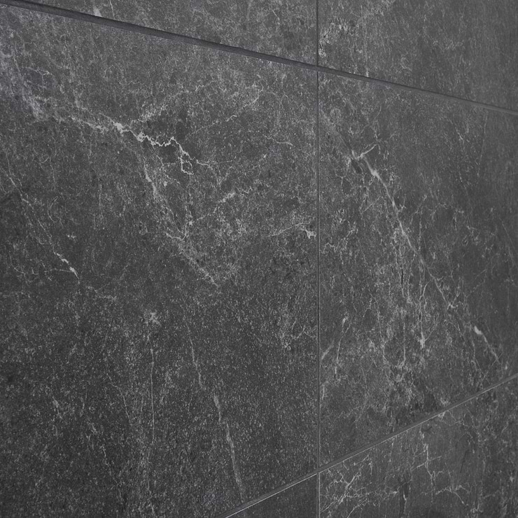 ZenTech Graphite Gray 12x24 Matte Porcelain Tile