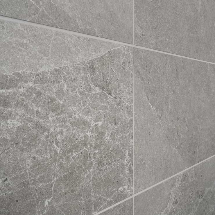 ZenTech Silver Gray 12x24 Matte Porcelain Tile