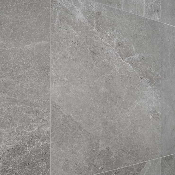 ZenTech Silver Gray 36x36 Matte Porcelain Tile