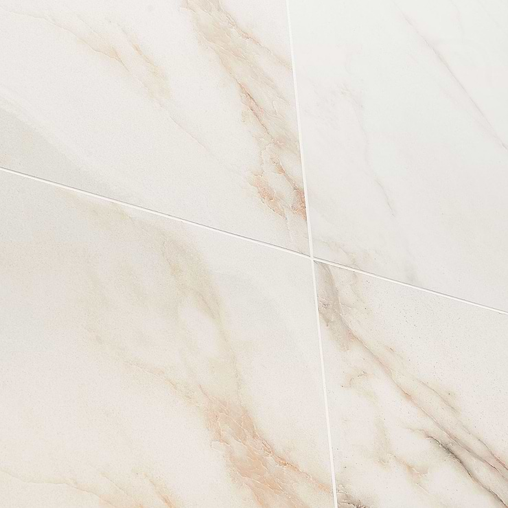 DreamStone Calacatta Rustico 12x24 Polished Porcelain Tile