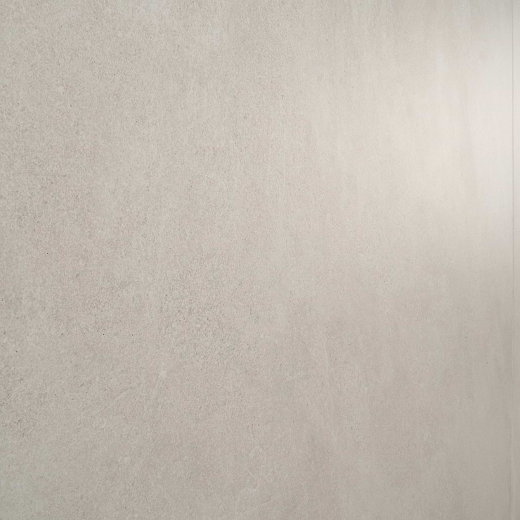 Era Linen White 48x48 Limestone Look Matte Porcelain Tile