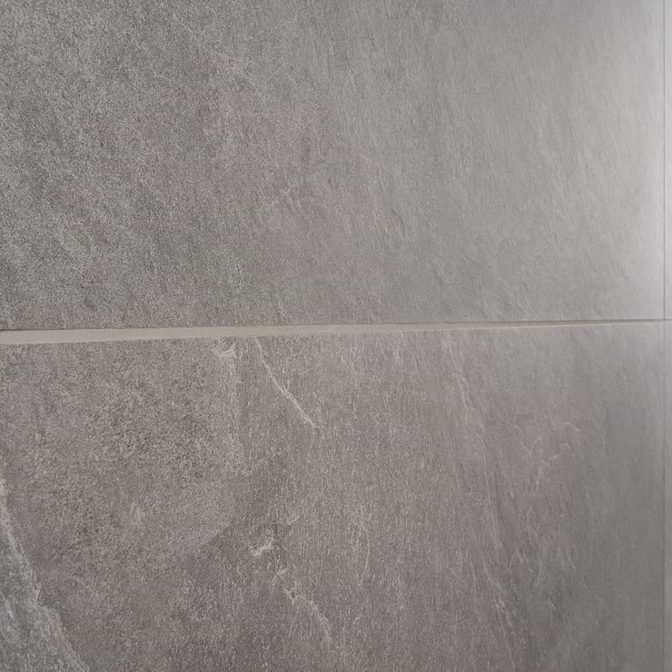 Era Slate Gray 24x48 Limestone Look Matte Porcelain Tile