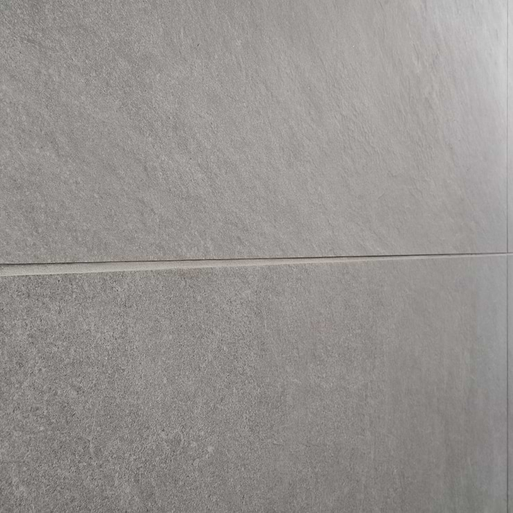 Era Silver Gray 24x48 Limestone Look Matte Porcelain Tile