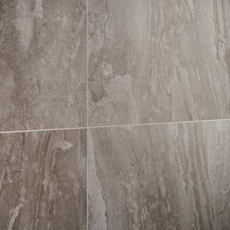 Santo Pearl Gray 24x48 Matte Porcelain Tile