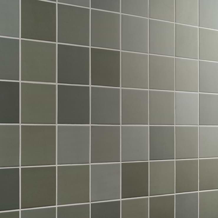 Born Sage Green 5x5 Matte Porcelain Tile