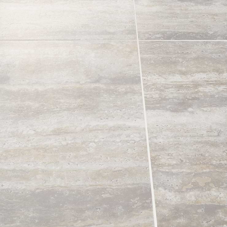 Vigo Travertino Sunshine 24x24 Matte Porcelain Tile