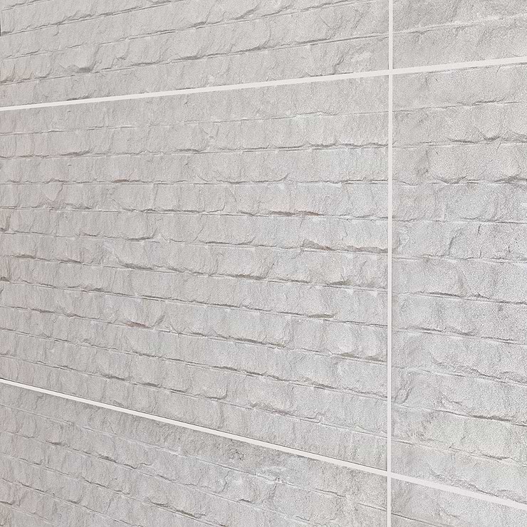 Simena Chiseled Cream Beige 12x24 Textured Limestone Tile