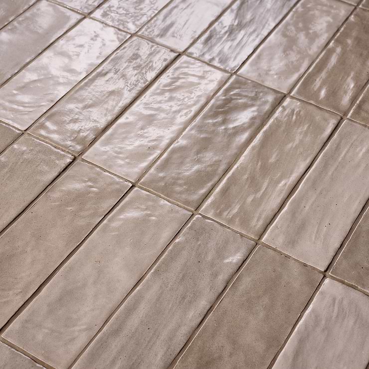 Portmore Taupe 3x8 Glazed Ceramic Tile