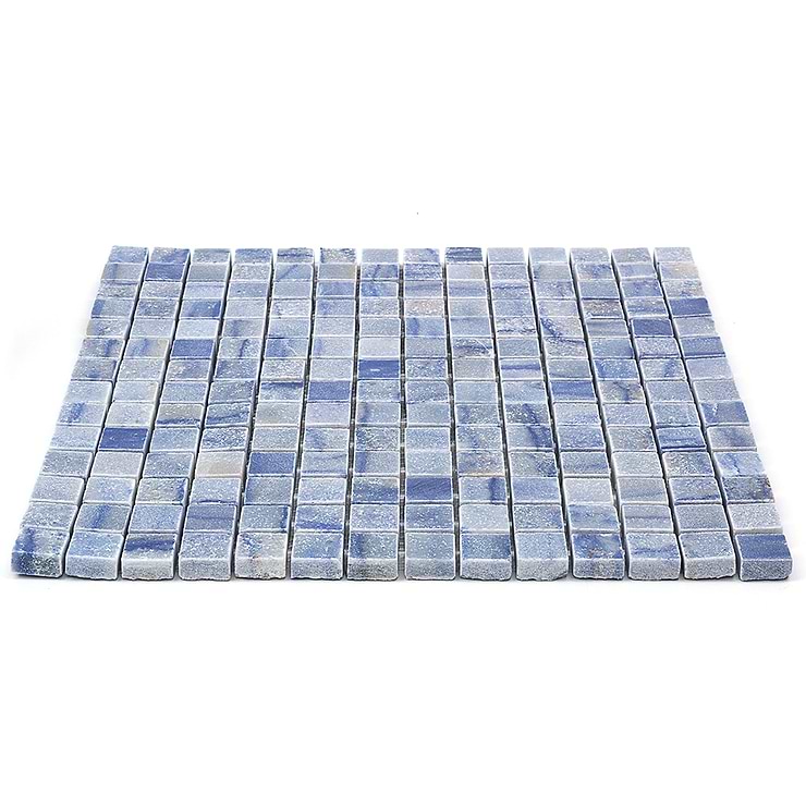 Blue Macauba 3/4x3/4 Stone Mosaic Tile 