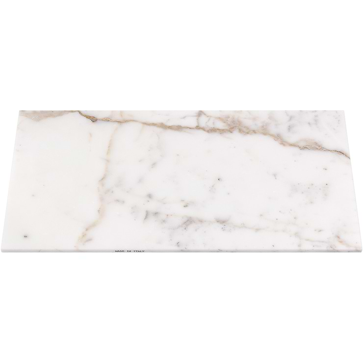 Calacatta 12x24 Polished Marble Tile