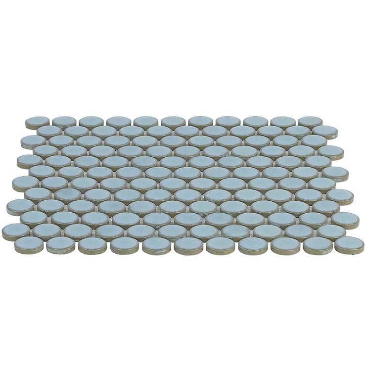 Nirvana Bliss Rimmed 1" Circles Ceramic Tile