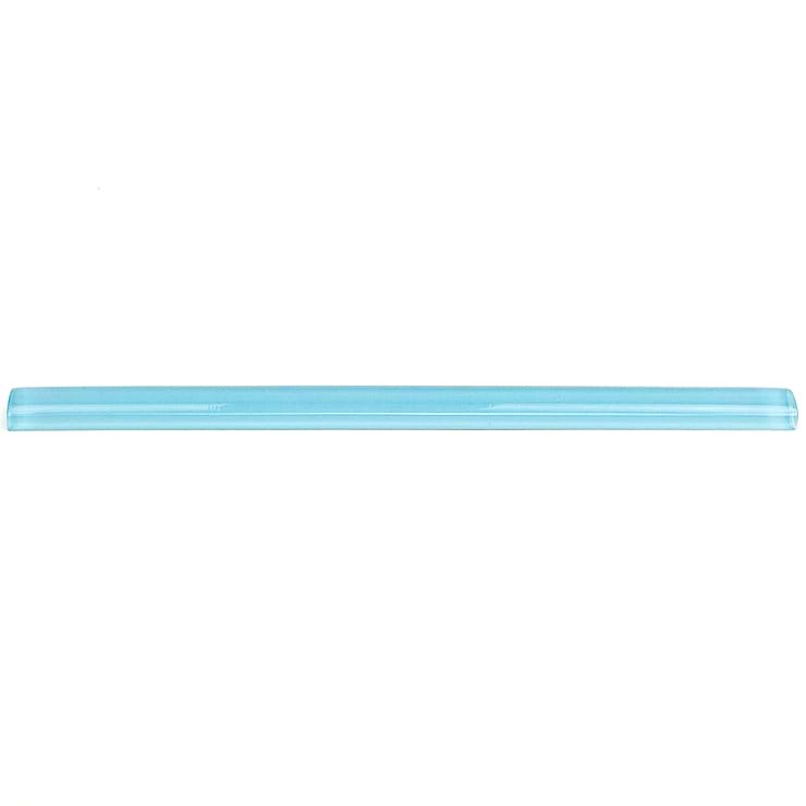Turquoise Polished Glass Pencil Liner