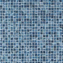 Swim Bali Blue 1x1 Glossy Glass Mosaic Tile