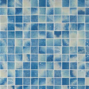 Swim Bluestone 2x2 Polished Glass Mosaic