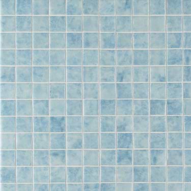 Swim Fiji Light Blue 2x2 Polished Glass Mosaic