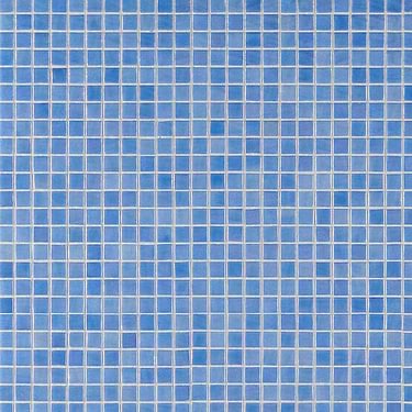 Swim Saint Lucia Blue 1x1 Polished Glass Mosaic