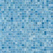 Marley Ocean Blue 1x1 Polished Glass Mosaic