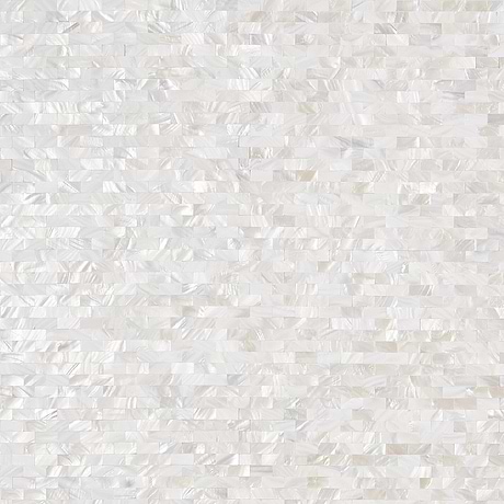 Mother of Pearl LPS Beige Mini Brick Polished Peel & Stick Pearl Shell Mosaic