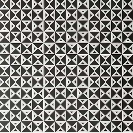 B2W Black & White Angle Negative 8x8 Matte Porcelain Tile
