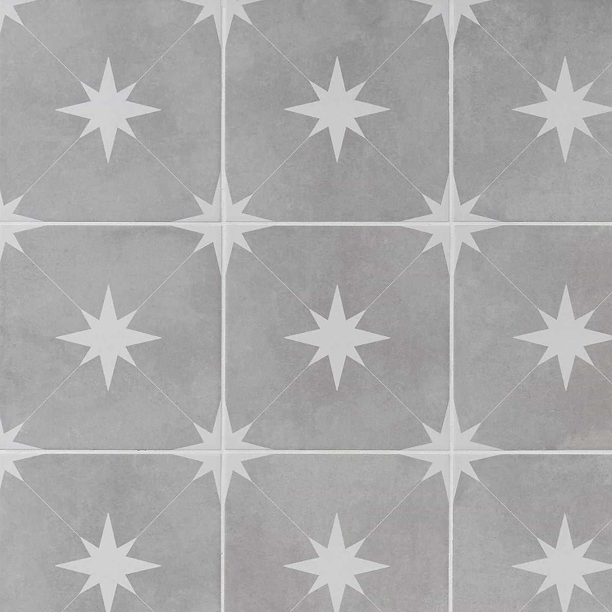 Tau Gris Gray 9x9 Matte Porcelain Tile