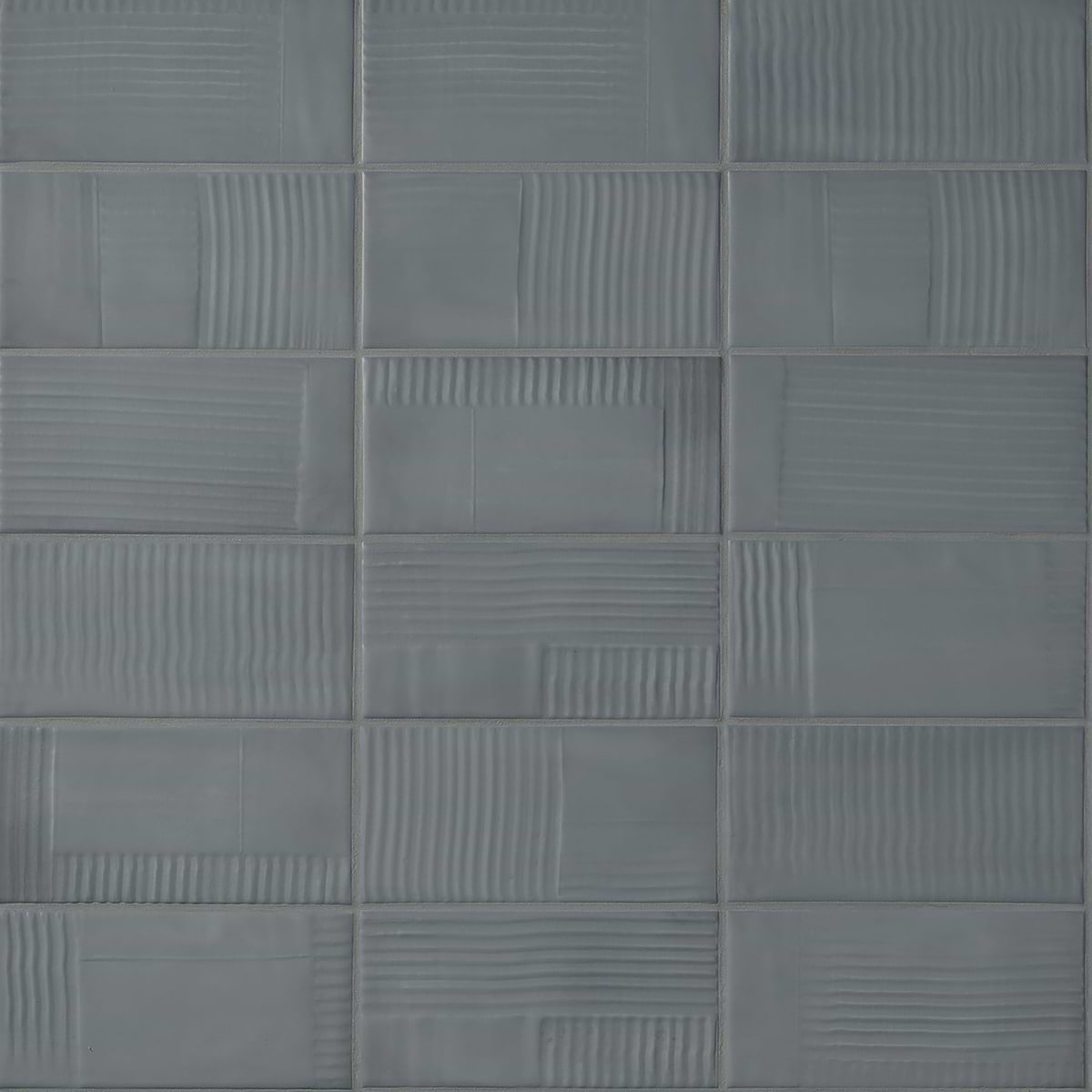 Comb Deco Cobalto 4X8 Matte Ceramic Wall Tile