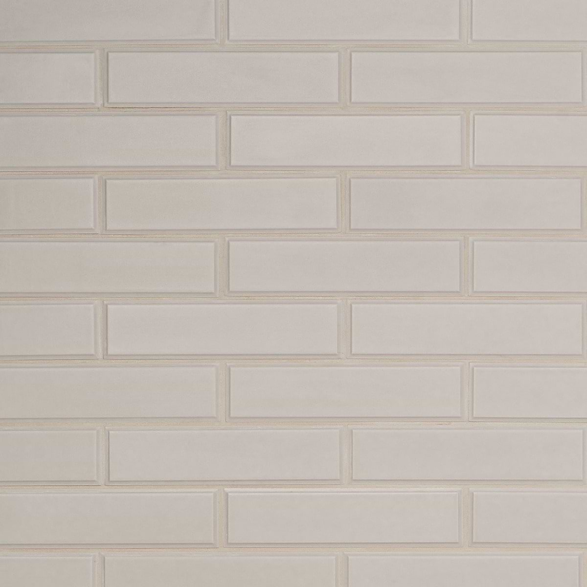 Eastside Beveled Ecru Beige 2x9 Matte Ceramic Tile