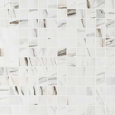 dreamstone Carpaccio White 2x2 Matte Porcelain Mosaic