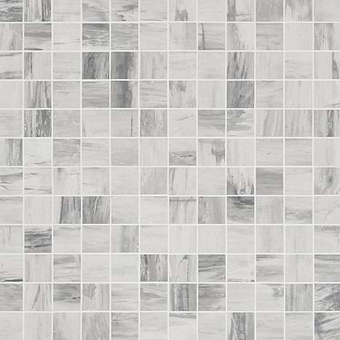 39 Sheet Scrap Lot Petrawood White 2x2 Matte Porcelain Mosaic Tile