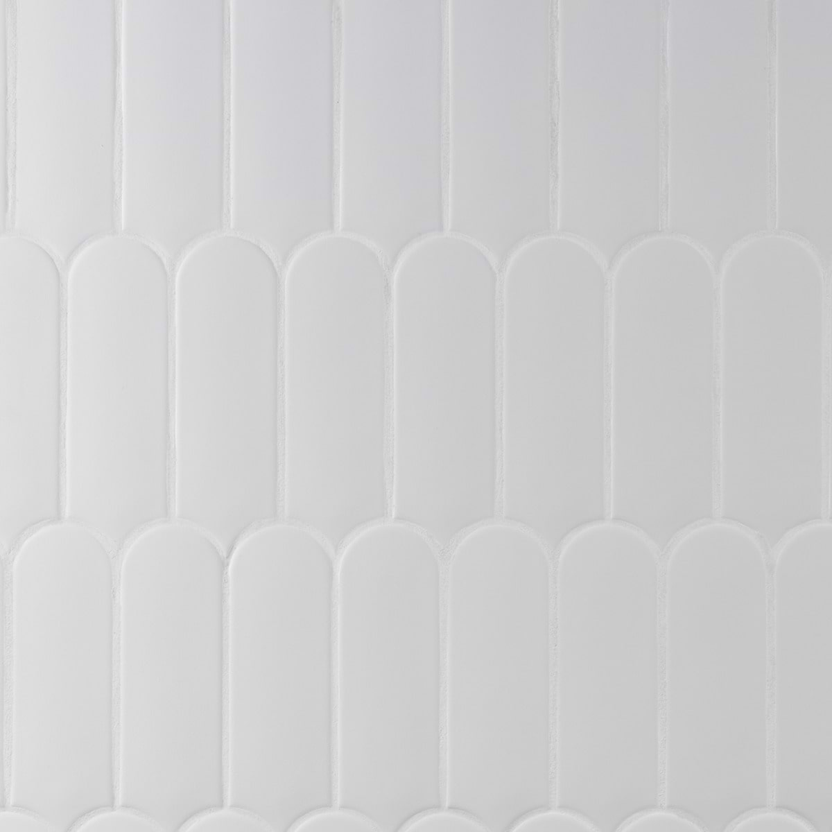 Parry Mist Gray 3x8 Fishscale Matte Ceramic Wall Tile