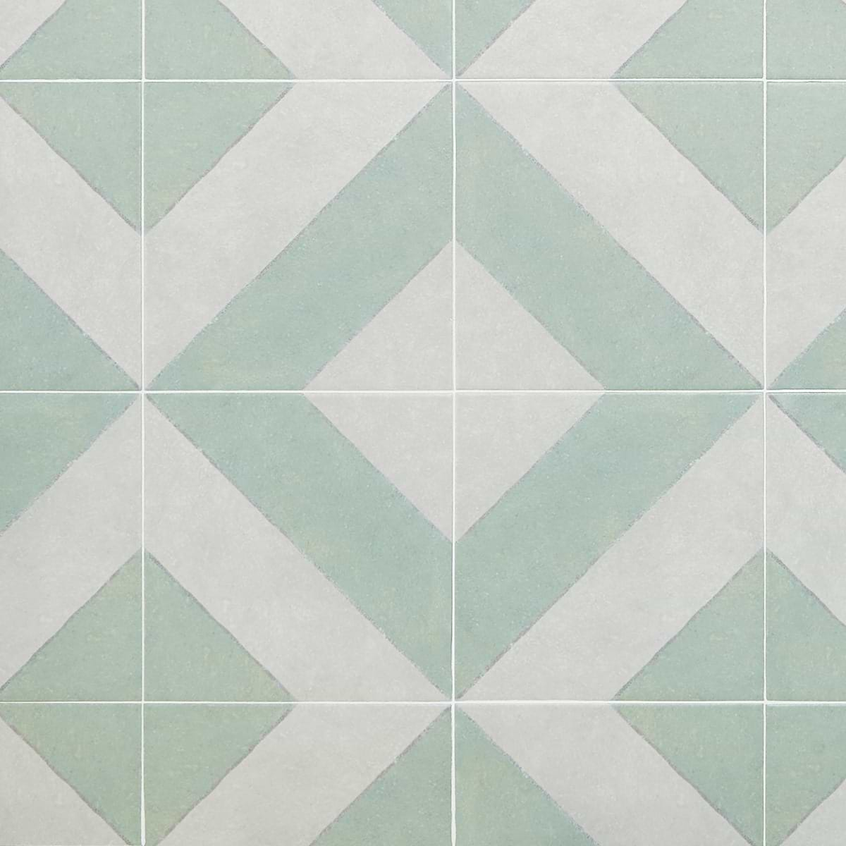 Auteur Jewel Sage Green 9x9 Matte Porcelain Tile