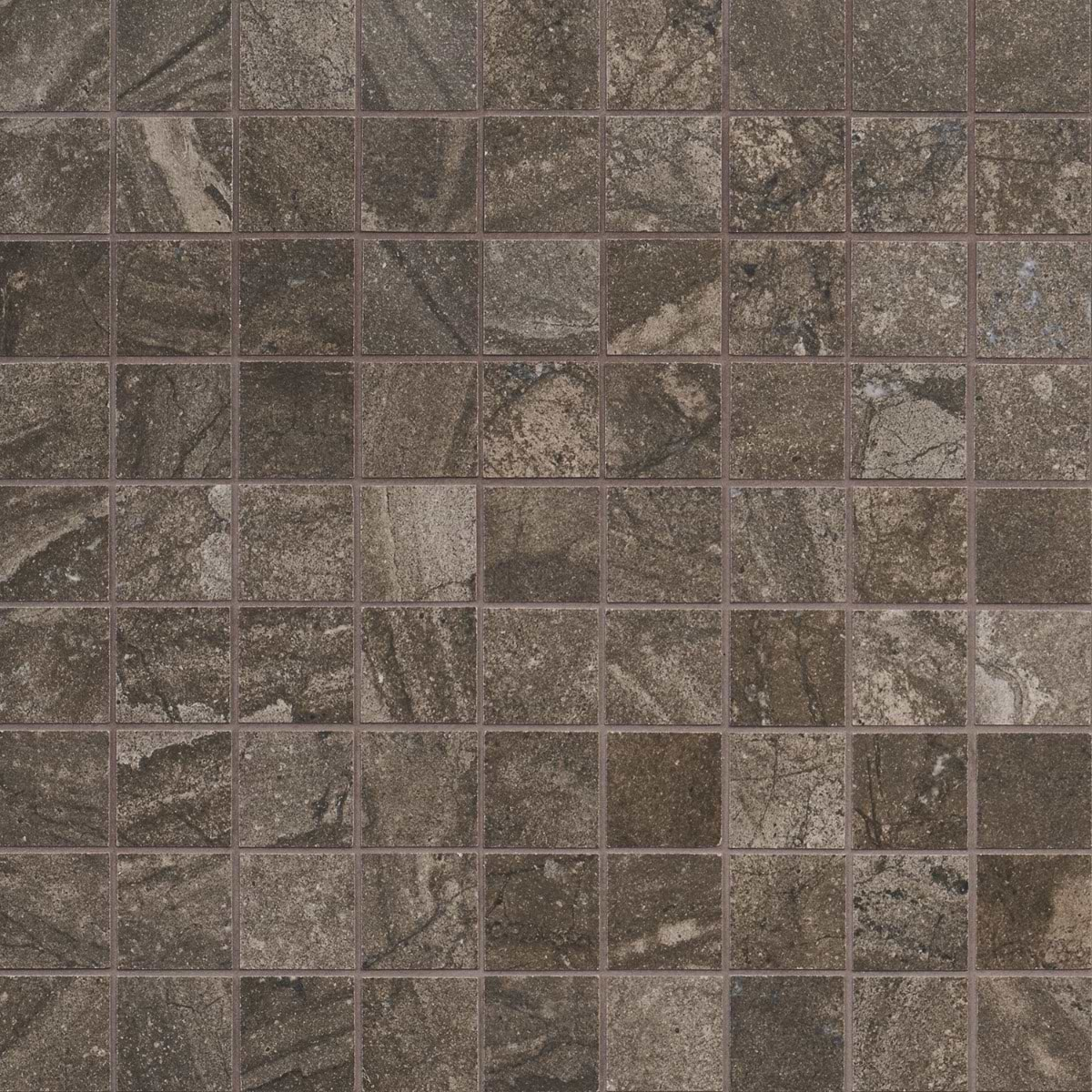 Santo Earth Brown 2x2 Matte Porcelain Mosaic Tile