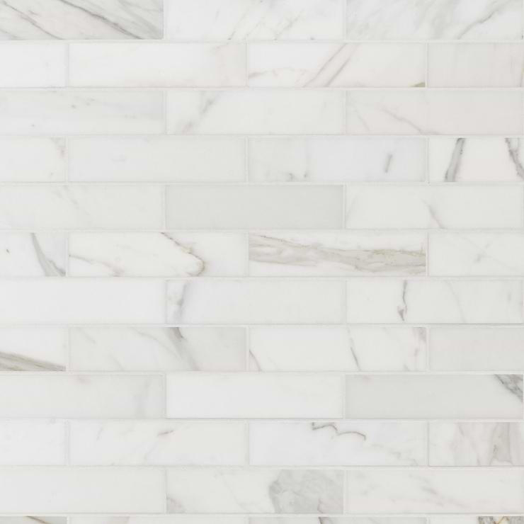 Calacatta Gold 2x8 Honed Marble Tile | Tilebar.com