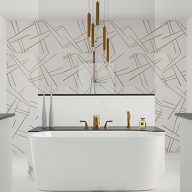 Waterjet Tile for Backsplash,Bathroom Floor,Bathroom Wall,Commercial Floor,Kitchen Floor,Kitchen Wall,Shower Wall