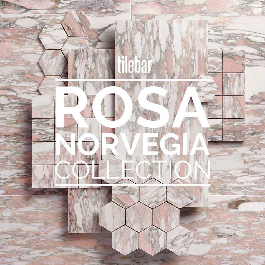 Rosa Norvegia 12x24 Polished Marble Tile