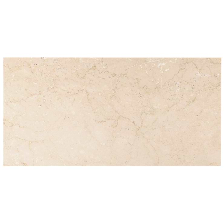 Botticino Extra Light Beige 12x24 Polished Marble Tile