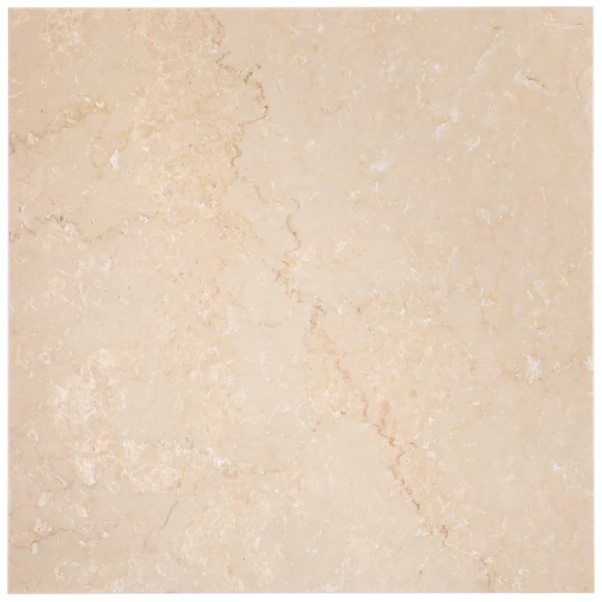 Botticino Extra Light Beige 18x18 Polished Marble Tile