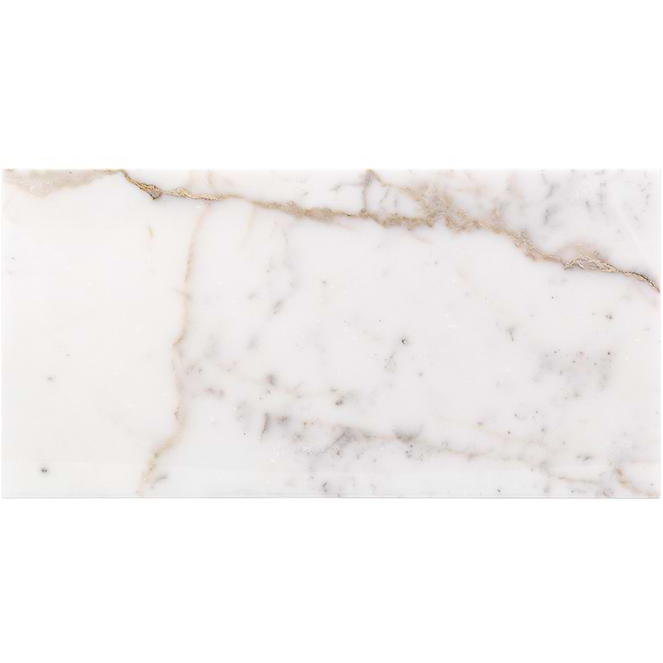 Calacatta 12x24 Polished Marble Tile