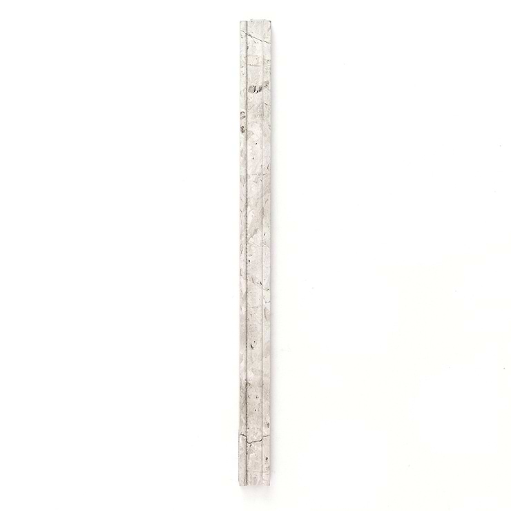 Wooden Beige Honed Marble Pencil Liner 