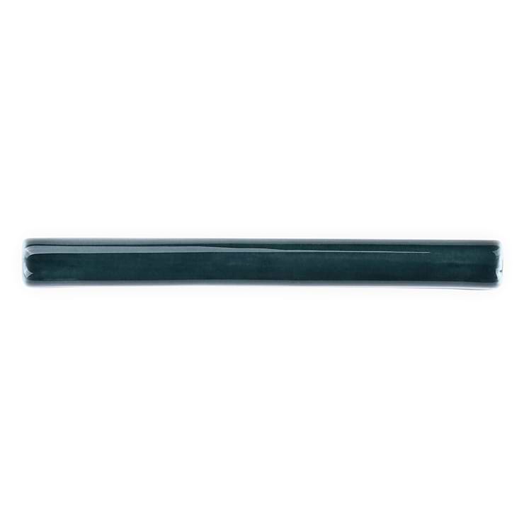 Nabi Glass Midnight Blue Green 1/2x6 Polished Glass Pencil Liner