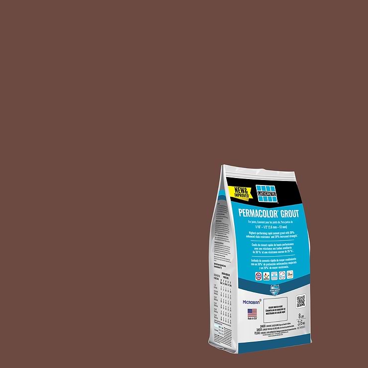 Laticrete Permacolor Quarry Red Grout- 8lb; in Brick